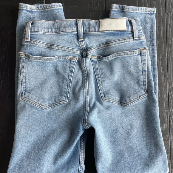 ReDone Jeans / High Rise Ankle Crop / color 'Mid 90s' / size 26